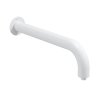 Deante Silia Wylewka prysznicowa ścienna - 380 mm - bianco biały mat NQSA41K